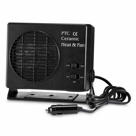 Portable Car  2-in-1 Electric Fan and Heater (150W/300W) for Defrosting and Demisting