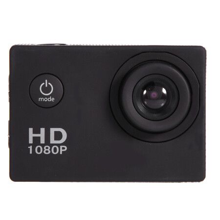 1080P Sports Camera: 30m/98ft Underwater Waterproof, Full 2.0 Inch HD Video (Color Black)