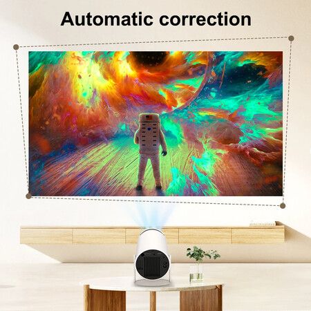 Portable Smart Projector Android Wifi 1280x720P Full HD Office Home Theater Video Mini Cinema Outdoor