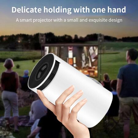 Portable Smart Projector Android Wifi 1280x720P Full HD Office Home Theater Video Mini Cinema Outdoor