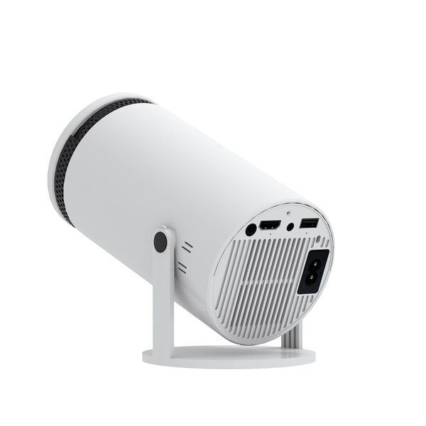 Portable 4K Projector Android 12 operating system Versatile dual-mode Wi-Fi for seamless connectivity