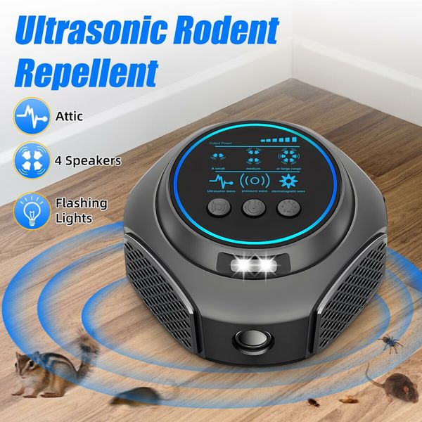 Effective Ultrasonic Mouse Repellent - Keep Mice and Rodents Away from Your Home and Garden