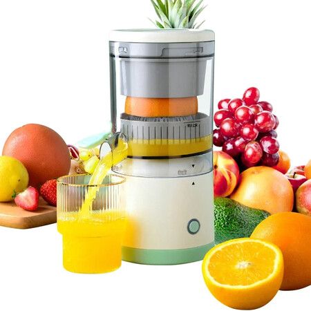 Portable Electric Juicer: Orange and Lemon Juice Squeezer for Household Use with USB Charging