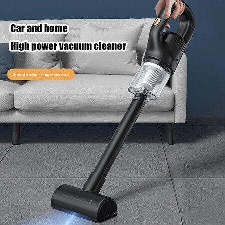 Portable & Wireless Vacuum Cleaner: Powerful Suction for Home and Car Cleaning