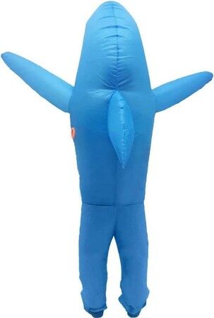 Inflatable Shark Costume for (150-190cm) for a Jaw-Dropping Halloween or Costume Party 150-190cm