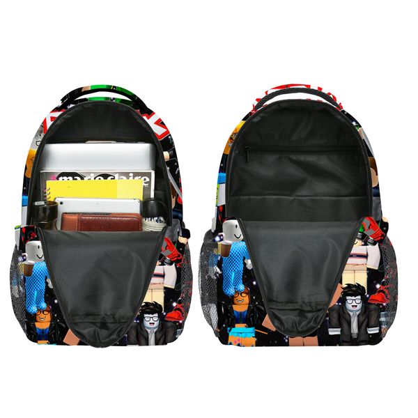 3D Anime Print Travel Backpack from Mine World Collection