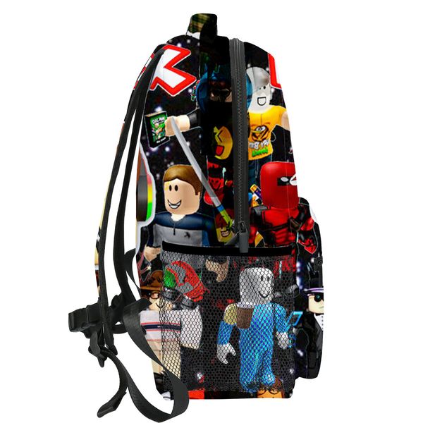 3D Anime Print Travel Backpack from Mine World Collection