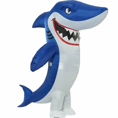 Blow up Shark Costume for Perfect for Funny Parties and Halloween (Fits 150-190cm)