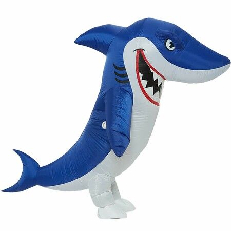 Blow up Shark Costume for Perfect for Funny Parties and Halloween (Fits 150-190cm)