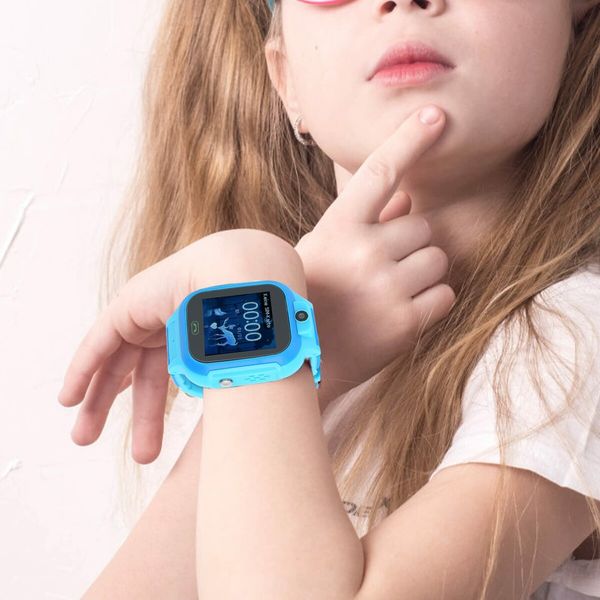 4G 1.4 Inch Smart Watch for Kids: Stay Connected, SOS School Mode, Safe, and Independent with GPS Tracking, 2-Way Voice Video Calling, and School Mode