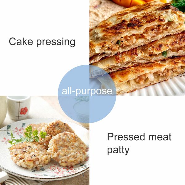 Premium Stainless Steel Non-Stick Hamburger Meat Press - Create Perfect Patties for Grilling and BBQ (Easy Cleanup)