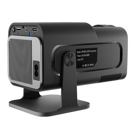 Portable Smart 4K Projector with Auto Keystone correction and Native 1080P resolution, Built-in Android 11.0 OS