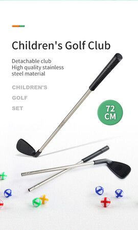 Indoor/Outdoor Golf Chipping Game Set with Sticky Balls,fun Game Mat,golf clubs Helps improve chipping accuracy & distance