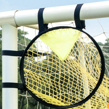 Soccer Training Net: Improve Shooting Skills with Free Kick Practice and Target Goal