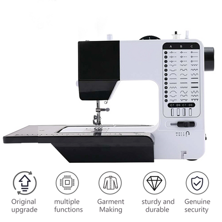 38-Stitch Mini Electric Sewing Machine: Perfect for Beginners and Home Textile Projects