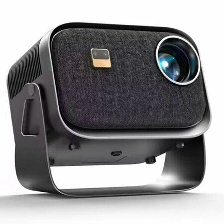 Mini Flip K6: Portable 1080P Full HD Smart Projector, Compact and Lightweight with Built-in Android 9 for Easy Home Entertainment