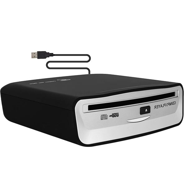 Car CD Player: Portable and Plugs into USB Port for Easy Music Playback(Universal use For Laptop,TV,Mac,Computer and Above Navigation）