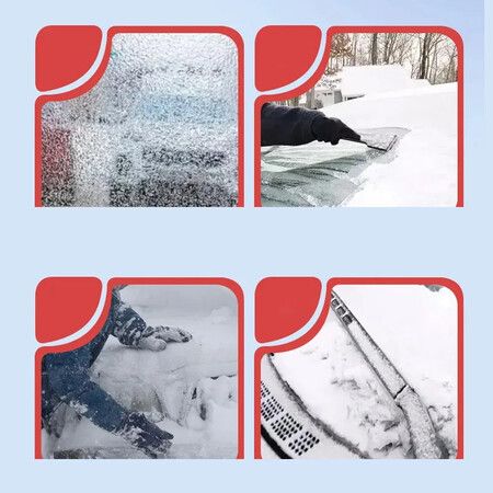 Magnetic Car Windshield Snow Cover with Anti-Freeze and Sun Protection