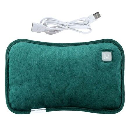 2-in-1 Electric Hand Warmer and Heating Belly Pillow - USB Rechargeable, Explosion-Proof Design, Safe and Comfortable