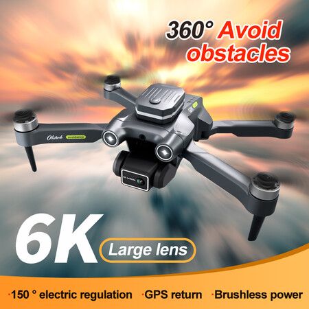 5G 6K GPS Camera Drone Capture high-definition image/video with Obstacle Avoidance Technology,Folding design,Brushless motor