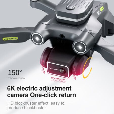 5G 6K GPS Camera Drone Capture high-definition image/video with Obstacle Avoidance Technology,Folding design,Brushless motor