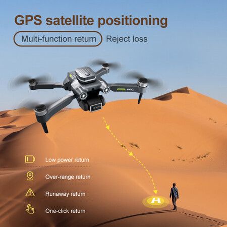 5G 6K GPS Camera Drone Capture high-definition image/video with Obstacle Avoidance Technology,Folding design,Brushless motor