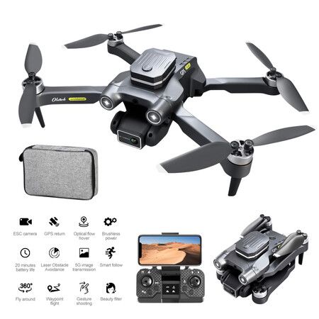 5G 6K GPS Camera Drone Capture high-definition image/video with Obstacle Avoidance Technology,Folding design,Brushless motor