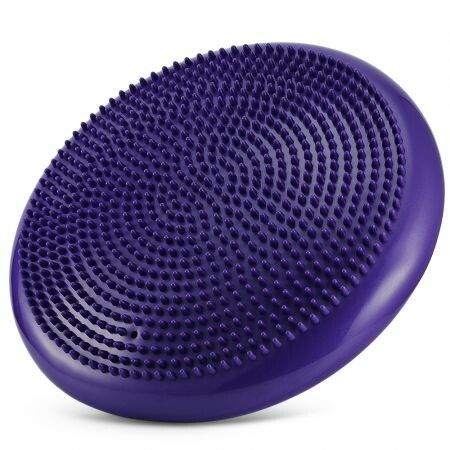 durable and puncture-resistant Universal Inflatable Yoga Wobble Balance Disc for Stability and Massage