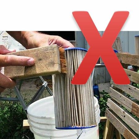 Pool Filter Cartridge Cleaner - Removes Debris & Dirt Fast - Heavy Duty & Durable