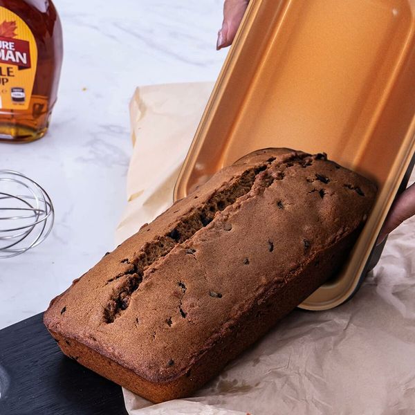 5 Essential Pans for All Baking Needs - Round & Square Cake Pans, Loaf Pan, Muffin Pan, and Roasting Pan - Dishwasher Safe for Easy Cleanup