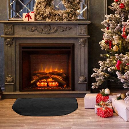 50x80cm Fire Pit Mat: Protect Floors with Fireproof Blanket for Hearth and Fireplace Area