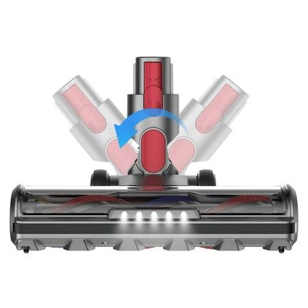 Dyson Motor Head with LED Headlight Attachment replacement with V7, V8, V10, V11, and V15 Vacuum Cleaners