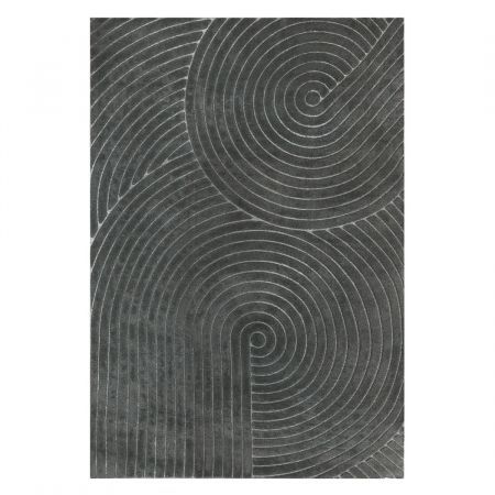 Marlow Floor Rug Soft Polyester Carpet Non Slip Plush Shaggy Rugs Geometric