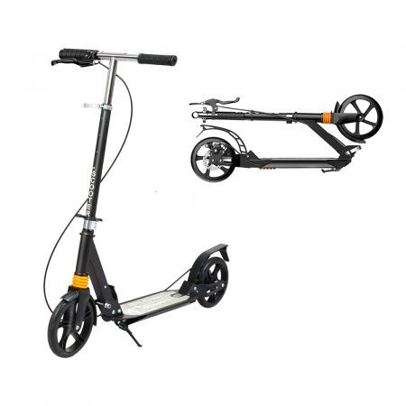 MONVELO Adult Commuter Foldable Scooter Black