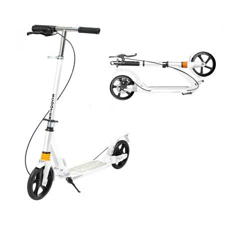 MONVELO Adult Commuter Foldable Scooter White