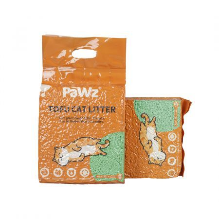 PaWz 2.5kg Tofu Cat Litter Clumping Green Tea x12