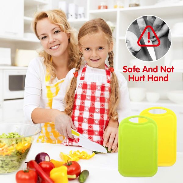 37 Piece Kids Cooking Set, Montessori Kitchen Tools with Plastic Knives, Cutting Board, More Kitchen Accessories,Cooking Fun for Kids