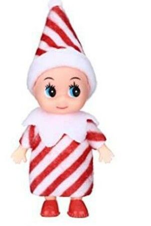 5pcs Blind box ELF ON SHELF Spirit Elf Doll Christmas Elf Baby Long Legs Doll Ornament Boys and Girls