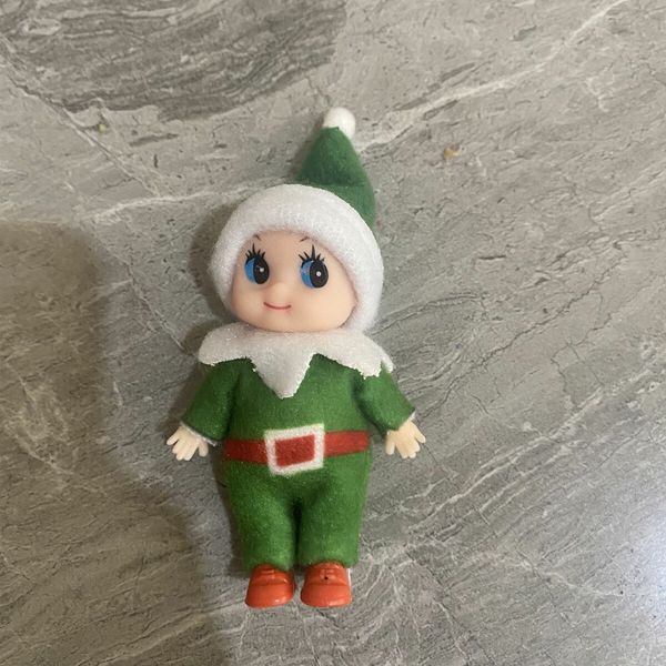 5pcs Blind box ELF ON SHELF Spirit Elf Doll Christmas Elf Baby Long Legs Doll Ornament Boys and Girls