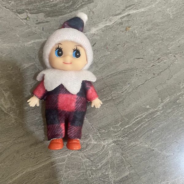 5pcs Blind box ELF ON SHELF Spirit Elf Doll Christmas Elf Baby Long Legs Doll Ornament Boys and Girls