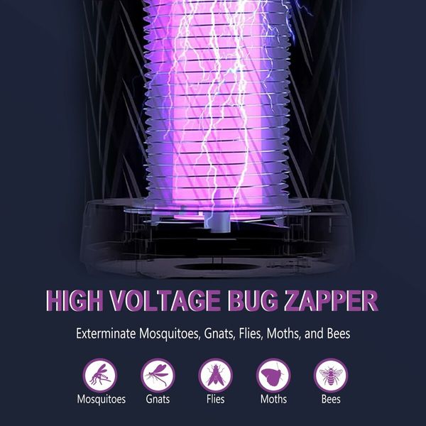 Bug Zapper Indoor,Fly Trap Indoor,Indoor Bug Fly Zapper,Mosquito Gnat Trap Killer Indoor Outdoor Use