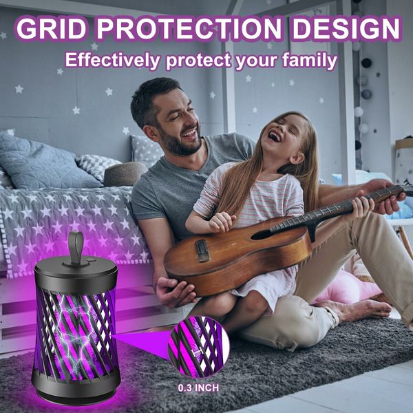 Bug Zapper Indoor,Fly Trap Indoor,Indoor Bug Fly Zapper,Mosquito Gnat Trap Killer Indoor Outdoor Use