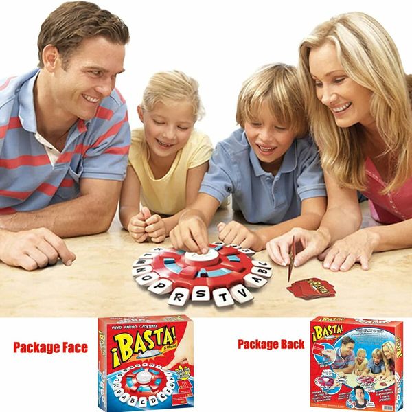 Basta Board Game Spanish, Basta Board Game, Think A Words Game, Basta Board Game In Spanish, Basta Board Game Spanish, Tapple Game In Spanish.