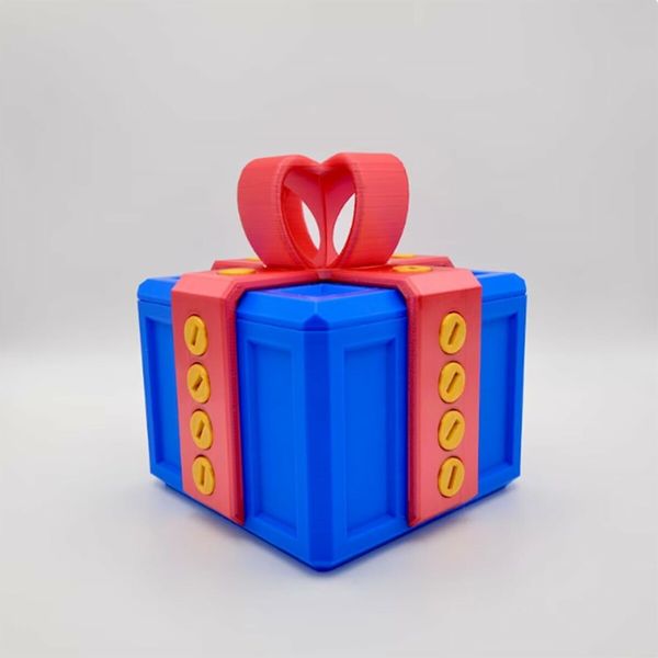 Annoying Gift Box, Funny 3D Annoying Gifts Box with Screws Gag Gifts Boxes for Christmas, Birthday, Holiday, Valentine's Day