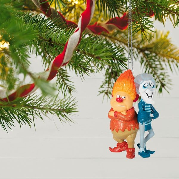 Hallmark Keepsake Christmas Ornament, The Year Without a Santa Claus Snow Miser and Heat Miser, Christmas Movie Gifts