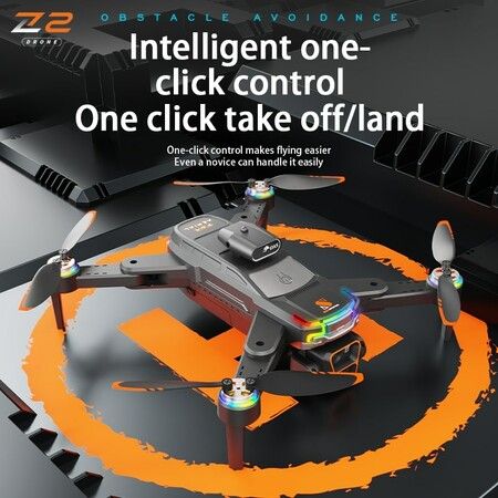 4K HD Camera RC Drone 2.4G WIFI FPV 15mins Flight Time Brushless Foldable Quadcopter RTF Color Green