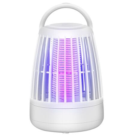 Mosquito Bug Zapper Indoor Bug Zapper with LED Light, Electronic Mosquito Repellent Lamp, Flying Insect Trap for Home Bedroom Outdoor Camping