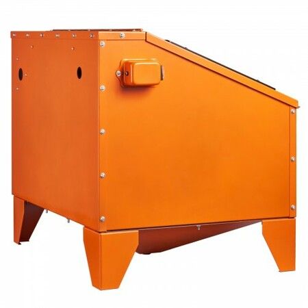 40 Gallon Sandblasting Cabinet, 40-120PSI Portable Benchtop Sand Blasting Cabinet, Heavy Duty Steel Sand Blaster with Blasting Gun & 4 Ceramic Nozzles for Paint, Stain, Rust Removal