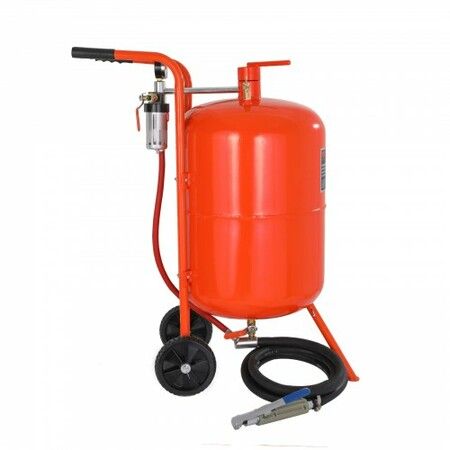 20 Gallon Sand Blaster 60-110 PSI High Pressure Sandblaster with 4 Nozzles