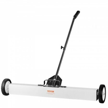 36-Inch Magnetic Sweeper with Wheels Telescoping Magnetic Pickup Tool